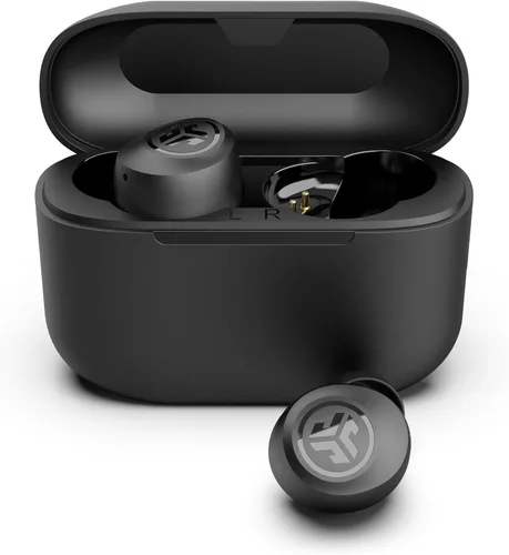 Miniatura 5 de JLab Go Air Pop+ Auriculares Verdaderamente Inalámbricos, Auriculares Intraauriculares, Auriculares Bluetooth, Auriculares con 35H de Tiempo de Negro