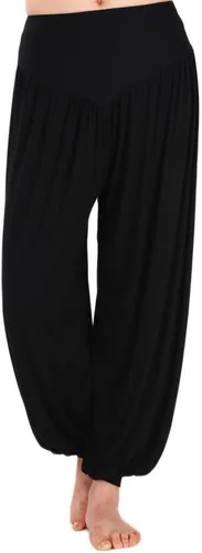 Pantalones de algodón modal para mujer de AvaCostume, pantalones suaves para practicar yoga o deportes.