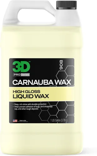 Miniatura 8 de 3D Cera de carnauba – Cera líquida brasileña de grado #1 para brillo profundo y protección UV Fácil aplicación Segura en todas las pinturas