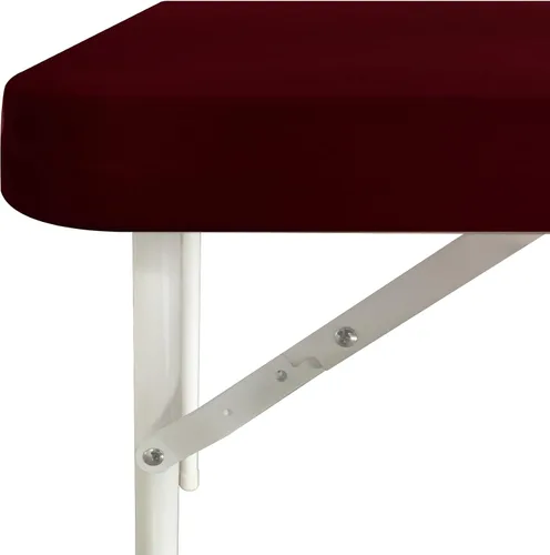 Miniatura 9 de Mantel elástico para mesa auxiliar de cóctel, ajustable de elastano, tamaño pequeño, para mesa auxiliar, 24 x 24 pulgadas, color beige