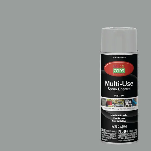 Miniatura 49 de Pintura en aerosol, 12 onzas, paquete de 6 (mezcla de colores cálidos: blanco brillante, rojo rubí, naranja, amarillo, marrón, negro brillante)