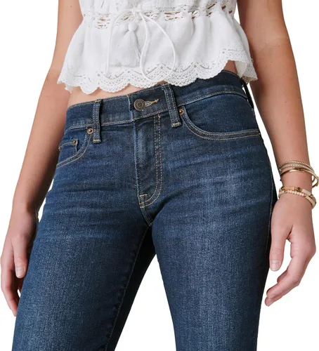 Miniatura 4 de Lucky Brand Sweet Straight de talle medio en Olancha Destructed