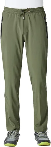 Miniatura 7 de TBMPOY - Pantalones deportivos ligeros para hombre, transpirables, para acampar, pesca, correr, senderismo y hacer deportes