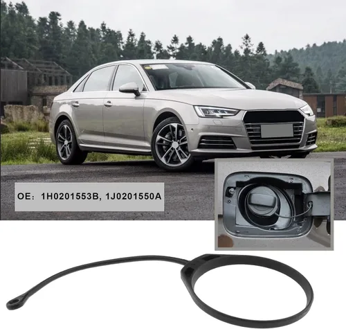 Miniatura 2 de Repuesto de cuerda para tapa de depósito de combustible 1H0201553B 1J0201550A compatible con Audi A1/A2/A3/A4/A6/A8 compatible con tapa