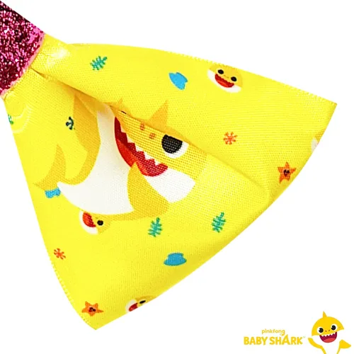 Miniatura 8 de Baby Shark Kids - Juego de accesorios para el cabello, paquete de 7 piezas de 4 pulgadas, lazos para el pelo para niñas, diferentes personajes