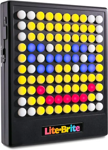 Miniatura 2 de Lite-Brite Touch - Crea, Juega y Anima - Juguete Portátil de Aprendizaje Sensorial STEM Iluminado, Juguete Creativo STEM de Arte para Niñas, Niños