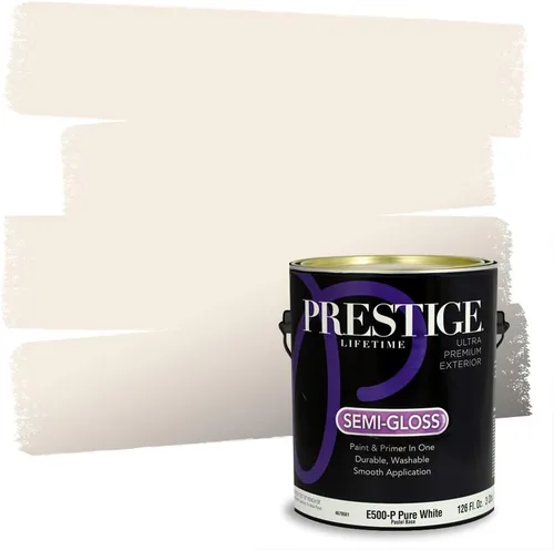 Miniatura 60 de PRESTIGE Pintura exterior e imprimación en uno, bronceado Aberdeen, plano, 1 galón