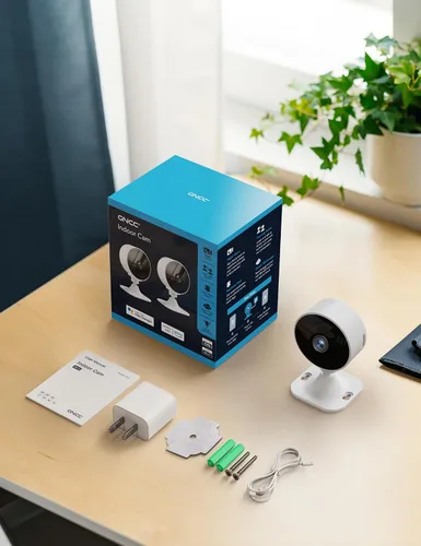 Miniatura 10 de Cámaras GNCC para seguridad del hogar, cámara de seguridad interior, cámara para perros con aplicación para teléfono, detección de movimiento 1080P