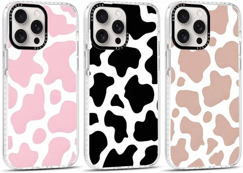 Miniatura 17 de Paquete de 3 Fundas Bonitas con Estampado de Guepardo para iPhone 13/14 de 6.1" Funda de Teléfono, Fundas de Diseño Estético de Leopardo Silicona