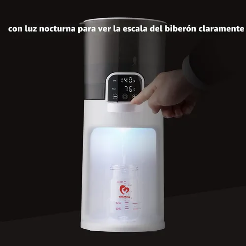 Miniatura 4 de Bellababy Calentador instantáneo de biberones, dispensador de agua caliente para hacer biberón de fórmula al instante, contenedor desmontable fácil