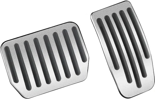 Miniatura 8 de Juego de almohadillas de pedal para Tesla Model 3 Model Y, cubiertas de pedal de freno y acelerador de rendimiento de aluminio antideslizantes