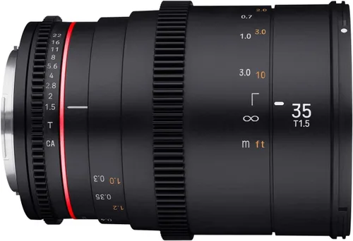Miniatura 4 de Rokinon Lente gran angular Cine DSX de alta velocidad T1.5 de 1.378 in para MFT