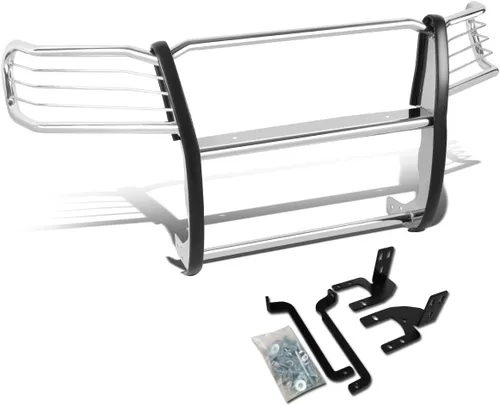 Miniatura 17 de DNA Motoring GRILL-G-064-BK - Protector de rejilla para parachoques delantero, color negro, compatible con Rav4 01-05