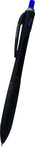 Miniatura 5 de linc Pentonic BR-T - Bolígrafo retráctil, 12 unidades, tinta negra, punta fina de 0.028 in, escritura suave para diario, oficina y escuela (PEN12120)