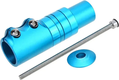 Miniatura 3 de BlueSunshine - Elevador para manillar de bicicleta, tenedor de bicicleta, extensión de aleación de aluminio (negro)