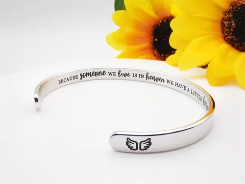 Miniatura 273 de Pulseras inspiradoras para mujer, joyería de acero inoxidable, con refranes, pulsera motivacional con mensaje oculto, pulseras grabadas para mejor