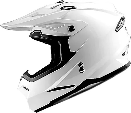 Miniatura 21 de 1Storm - Casco de motocross para adultos, BMX, MX, ATV, Dirt Bike, motocicleta cuádruple de cuatro ruedas, estilo de carreras, HF801 Sonic Blue