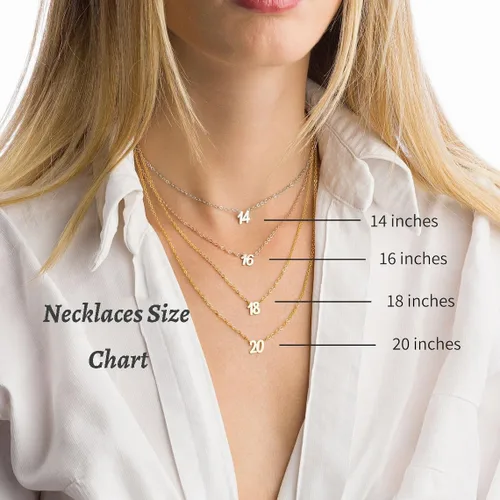 Miniatura 6 de Dreamdecor - Collar con dije, nombre personalizado, plata de ley, regalo de joyería para mujer