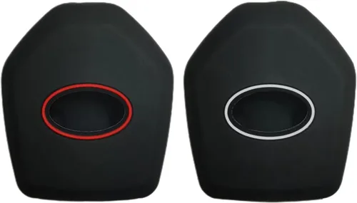 Miniatura 2 de REPROTECTING Funda de goma de silicona para llavero compatible con Subaru Crosstrek Forester Impreza Legacy Outback Tribeca WRX STI XV Crosstrek