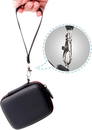 Miniatura 7 de LTGEM - Funda compatible con JBL GO2 / GO 2 / GO Altavoz ultra portátil impermeable, negro y gris