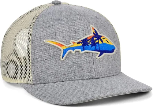 Miniatura 3 de Local Crowns Animal Crop Views Curved Trucker ajustable Snapback Heather Gray Cap