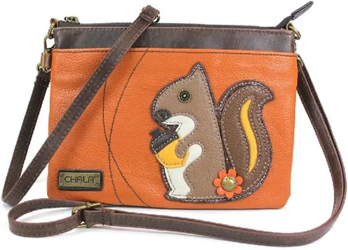 Miniatura 10 de CHALA Mini bandolera/bolso con correa convertible elegante, compacto, versátil