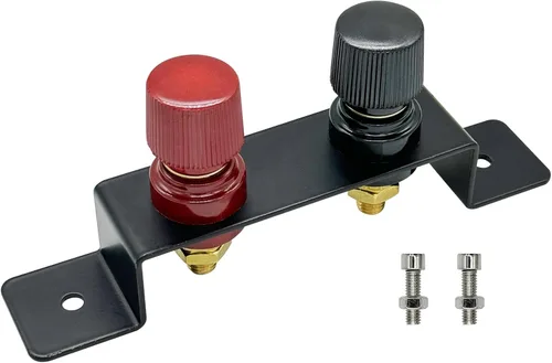 Miniatura 6 de Ampper M6 Terminales de Batería Remotos, Kit de Reubicación de Terminal de Batería con Puente de Poste de Batería de 12V 150A de 1/4" con Soporte