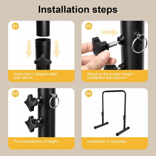 Miniatura 4 de Accesorio de barra de mango para almohadilla para caminar solo con teléfono y portavasos - Compatible con cintas de correr de 25.5 pulgadas de ancho