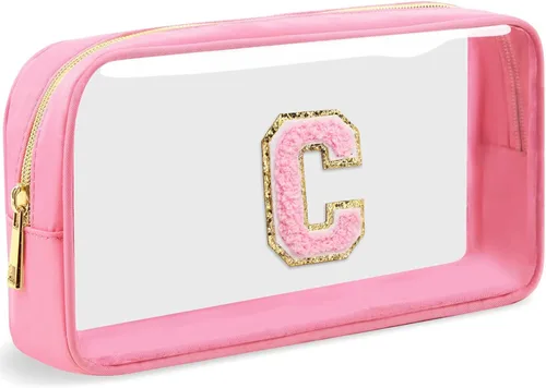 Miniatura 109 de Bolsa de Maquillaje Transparente Pequeña Bolsa de Cosméticos Bolsa de Viaje de Artículos de Aseo Bolsa Transparente con Cremallera Bolso Organizador