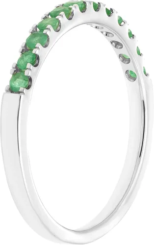 Miniatura 4 de Boston Bay Diamonds 10K Gold Gemstone Stackable Wedding Anniversary Birthstone Band Ring - Choice of Gold Color, Gemstone