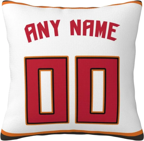 Miniatura 15 de Fundas de almohada de fútbol – Fundas de almohada personalizadas con cualquier nombre y número, regalo personalizado para hombres, mujeres y niños