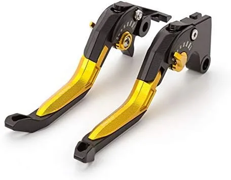 Miniatura 3 de FXCNC Palancas de embrague de freno ajustables extensibles con textura 5D para RC125/125 Dk 14-18,200 Dk/RC200 14-16,390 Dk/RC390 13-18, Bajaj