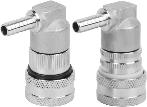 Marhynchus Cerradura de bola de acero inoxidable Homebrew Barril de cerveza Conector rápido Conector rápido Dispensador de barril de gas y líquido