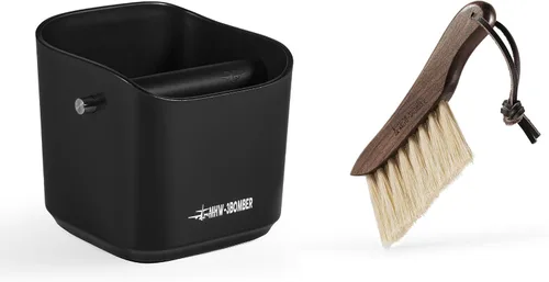 Miniatura 10 de MHW-3BOMBER Cajón para posos de café espresso, 1.2L (15 tazas) Cajón de café con barra extraíble y almohadillas antideslizantes para posos