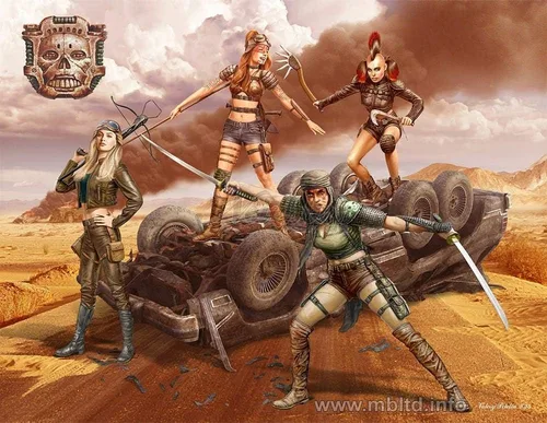 Miniatura 2 de Masterbox Bundle LOT of Desert Battle Series 4 Kits de plástico 1/35
