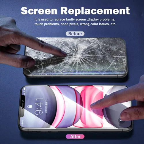 Miniatura 7 de para iPhone XS MAX Reemplazo de pantalla OLED, pantalla táctil 3D de 6.5 pulgadas, no LCD, digitalizador con kit de herramientas de reparación