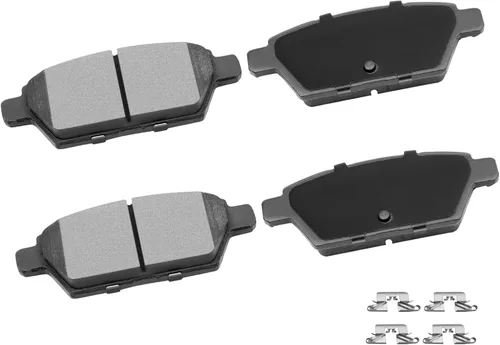 Miniatura 16 de cciyu - Juego de pastillas de freno de cerámica profesionales delanteras - Para Geo Prizm (1993-1997), Toyota Camry (1992-2001), Celica (1994-1997)
