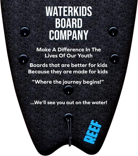 Miniatura 8 de WATERKIDS Kids Surfboard & Leash, Perfect for Learning How to Surf, Made for Kids,Soft Top for Beginners, Foam Surfboard Makes It Easy to Learn How