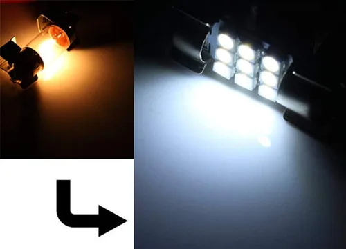 Miniatura 2 de iJDMTOY Paquete interior de luces LED SMD de alta calidad, compatible con Infiniti G25 G35 G37 Sedán 2007 en adelante, blanco xenón