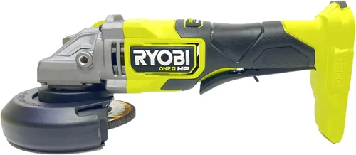 Miniatura 4 de RYOBI ONE+ HP 18V Amoladora angular inalámbrica sin escobillas de 4-1/2 pulgadas (solo herramienta) PBLAG01B La batería y el cargador se venden