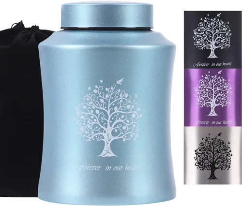 Miniatura 8 de Urnas del Árbol de la Vida para Cenizas Humanas - Urnas de Cremación para Adultos para Funeral, Entierro o Hogar - Urna Decorativa para Cenizas