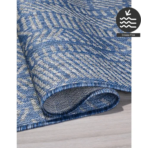 Miniatura 4 de FH Home Suez - Alfombra de tejido plano para exteriores, impermeable, fácil de limpiar, resistente a las manchas, hilo de polipropileno de alta