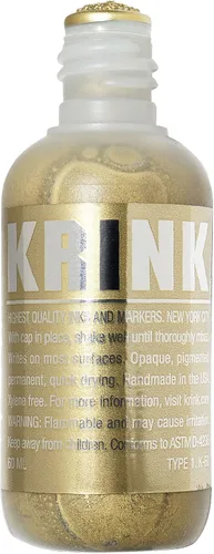 Miniatura 18 de Krink K-60 Marcador de Pintura Rojo - Marcadores de Graffiti de Bellas Artes Vibrantes y Opacos para Lienzo, Metal, Vidrio, Papel y Más - Marcador
