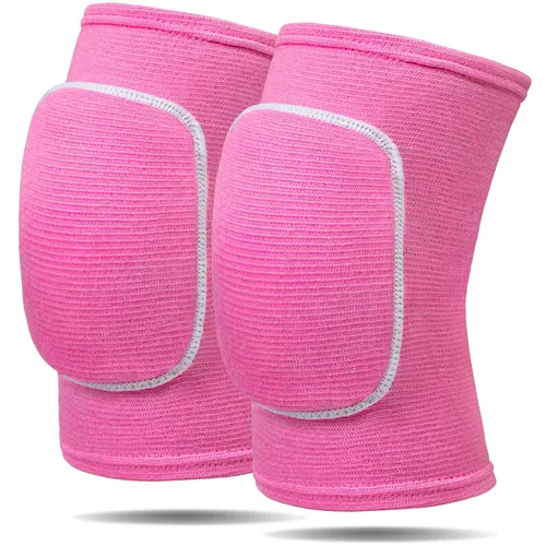 Miniatura 7 de Rodilleras de voleibol para mujeres, hombres, jóvenes, niñas, niños, rodilleras para voleibol, baloncesto, fútbol, baile, yoga, tenis, correr
