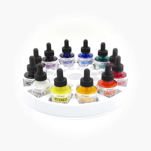 Miniatura 3 de Dr. Ph. Martin Botellas de acuarela para bellas artes Hydrus, de 1.0 oz, Juego de 12 (Juego 1)