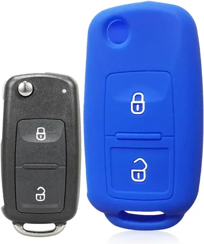 Miniatura 2 de Funda de silicona para llave de coche VW Volkswagen LAVIDA BORA CC JETTA SANTANA GOLF POLO Beetle PASSAT Sagitar MAGOTAN TOURAN