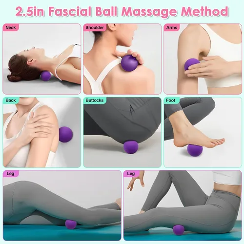 Miniatura 2 de Goocrun Bandas de resistencia de tela para entrenar, cinturón ancho con múltiples niveles de resistencia. Bolas de equilibrio de yoga. Ideal