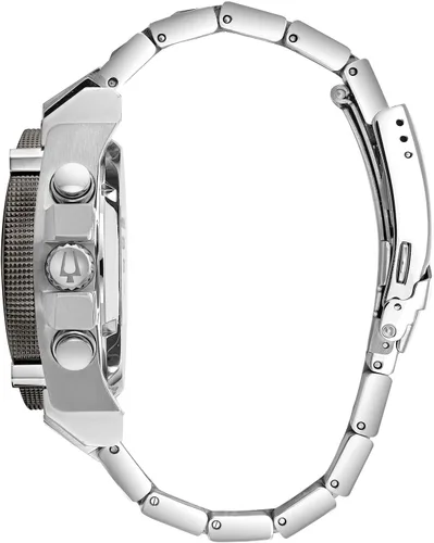 Miniatura 18 de Bulova Men's Icon High Precision Quartz Chronograph Watch, Curved Mineral Crystal