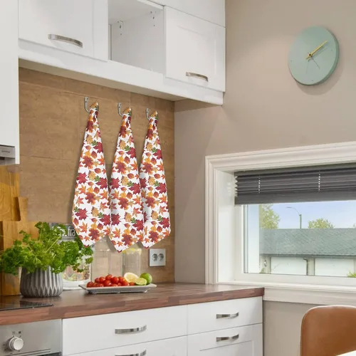 Miniatura 222 de Urban Villa Toallas de cocina 100% algodón para cocina (juego de 6) 20"x30" toallas de cocina altamente absorbentes, juego de ropa de cocina