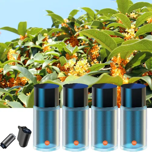 Miniatura 8 de Ambientador Inteligente para Coche de Yeblem, Difusor de Aromatizante para Carro (Difusor+1pcs de Aceites, Lavanda)